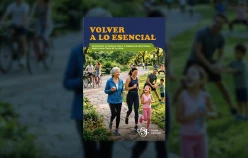portada del libro "Volver a lo esencial", escrito por Luciana de la Fuente