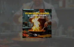 portada del libro "Técnicas culinarias de la cocina peruana", por USIL